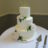 simple yet elegant buttercream wedding cake