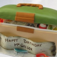 Fishing Tackle Box cake