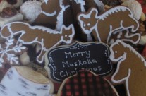 Muskoka Christmas cookie trays