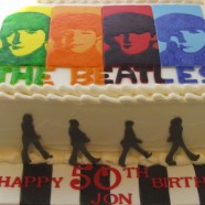 Beatles birthday cake