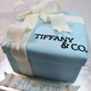 Tiffany Box cake
