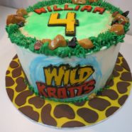 Wild Kratts birthday cake