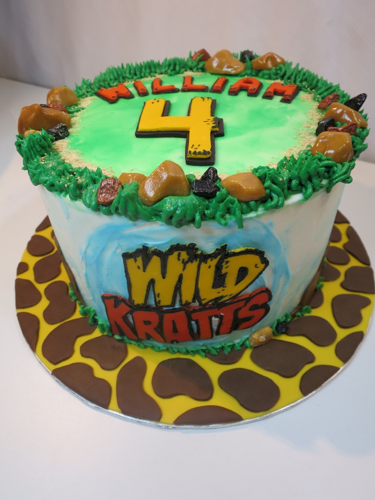 Wild Kratts Chris Kratt Martin Kratt and Wildlife Edible Cake Topper I – A  Birthday Place