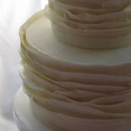Muskoka rustic buttercream wedding cake
