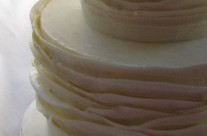 Muskoka rustic buttercream wedding cake