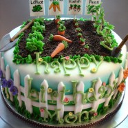green thumb cake