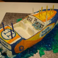 Speedboat Cake