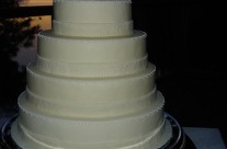 Muskoka Sunset Wedding Cake